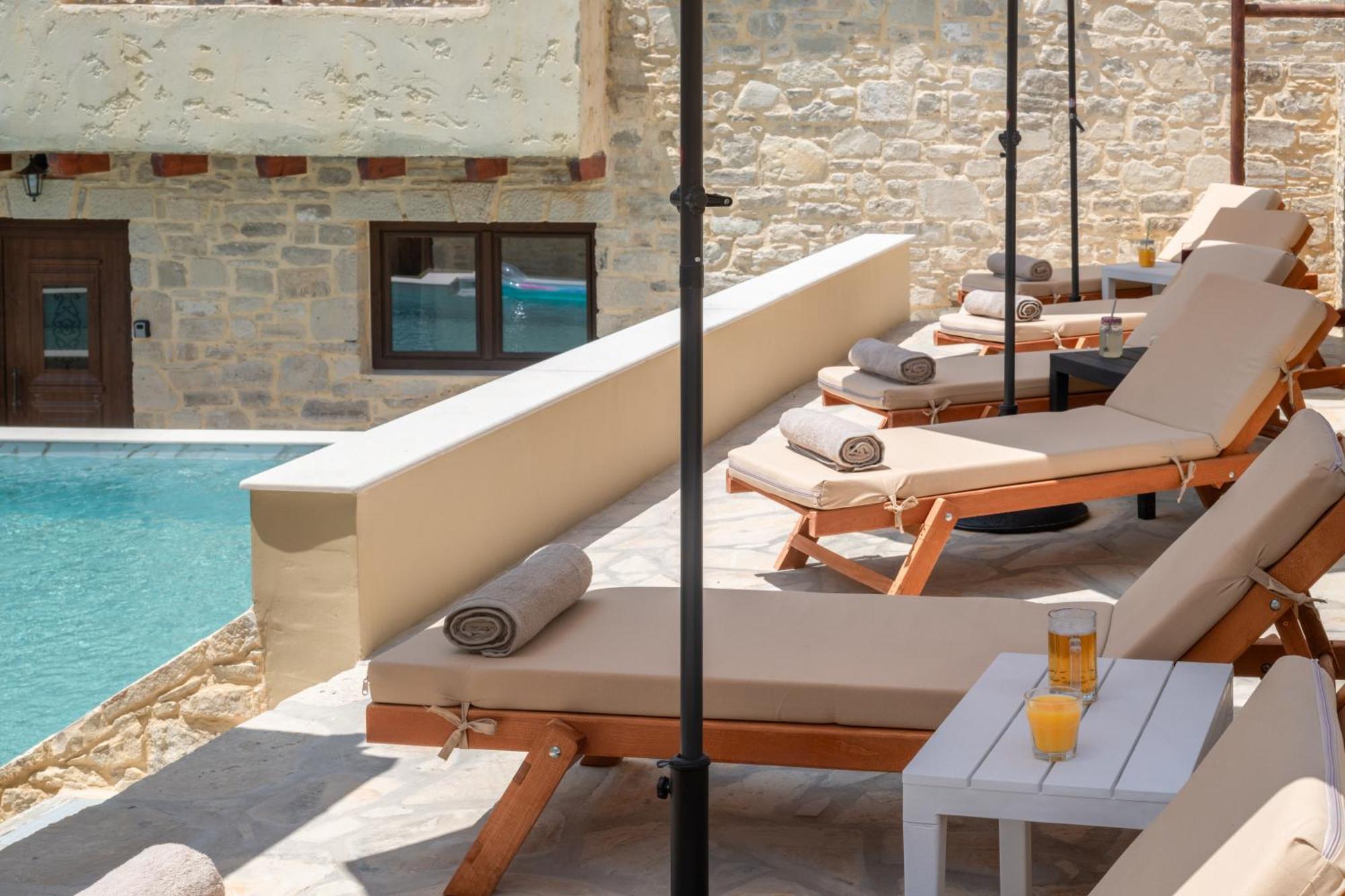 Draganigo Luxury Stone Houses 40 Min From Matala Ano Moulia Extérieur photo