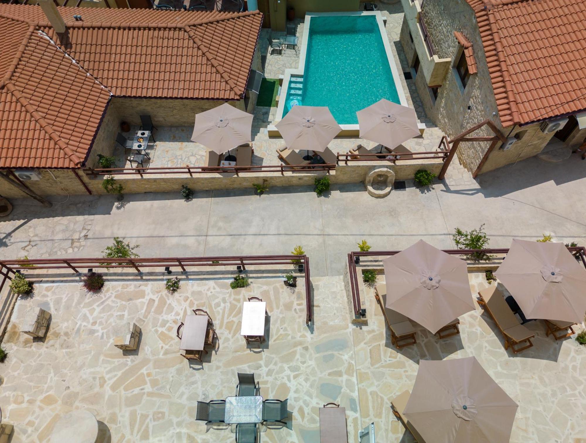 Draganigo Luxury Stone Houses 40 Min From Matala Ano Moulia Extérieur photo