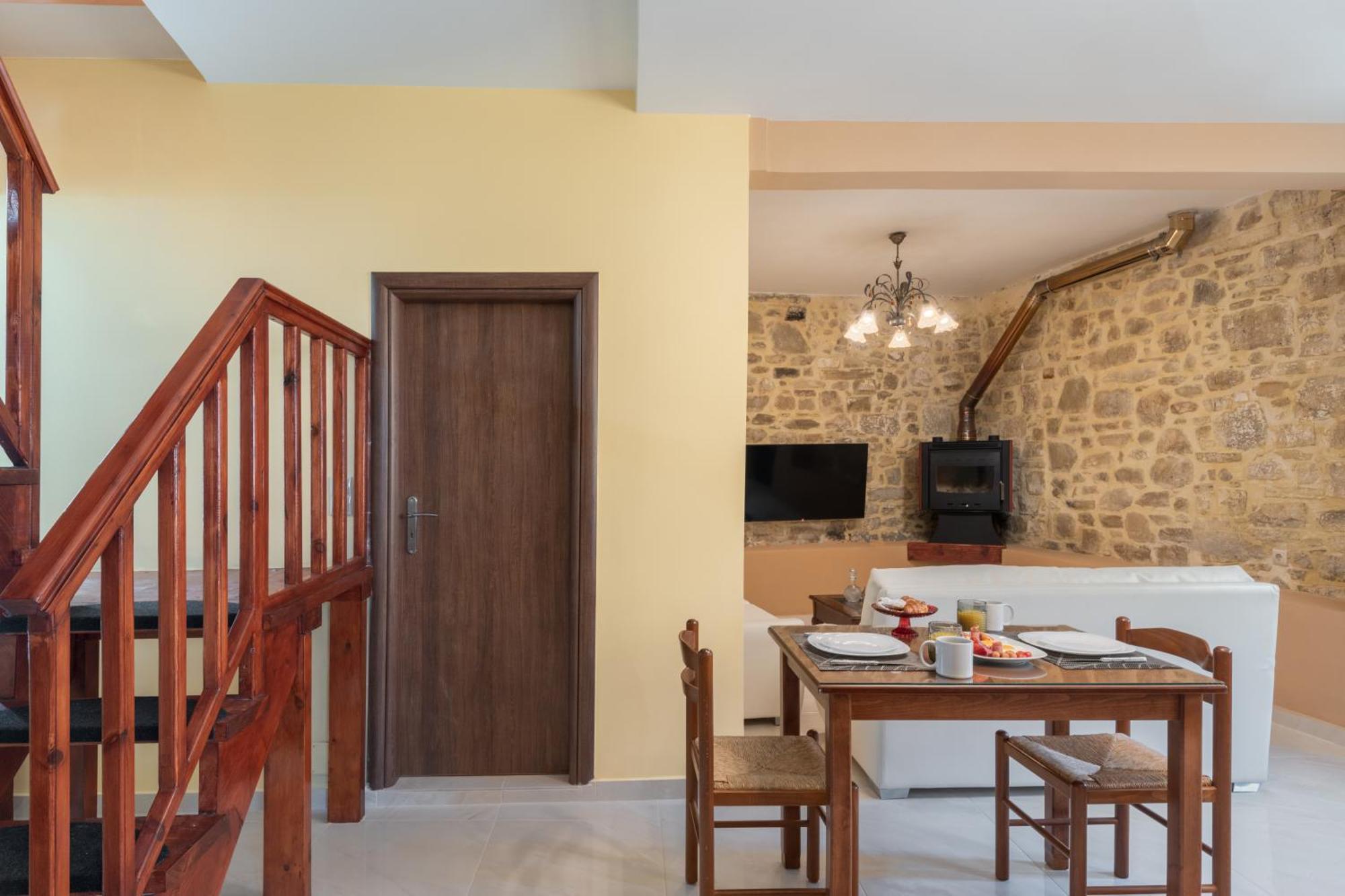 Draganigo Luxury Stone Houses 40 Min From Matala Ano Moulia Chambre photo