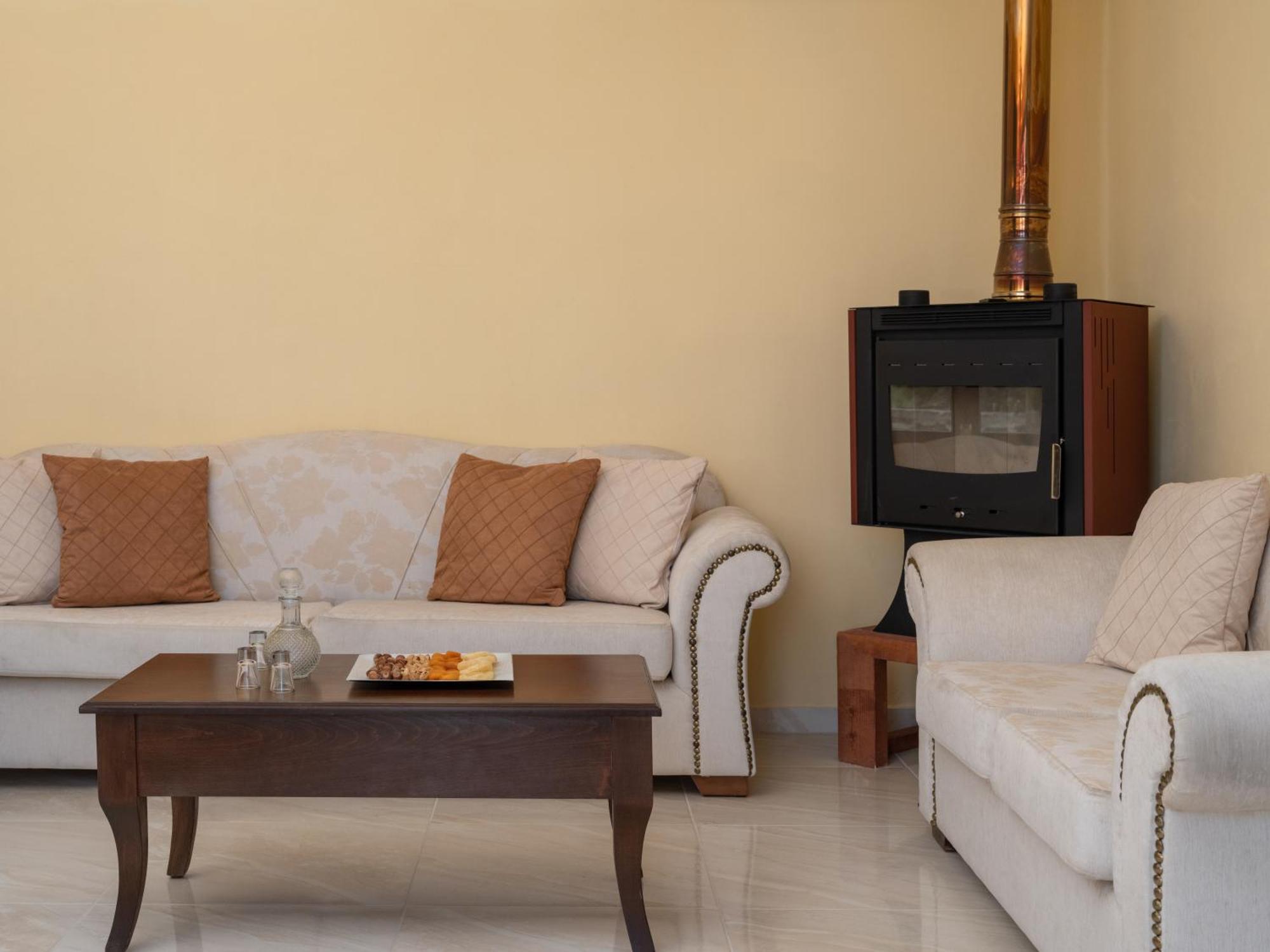 Draganigo Luxury Stone Houses 40 Min From Matala Ano Moulia Chambre photo