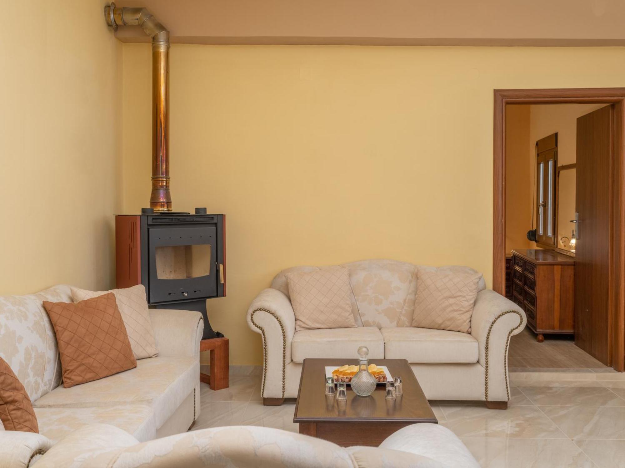 Draganigo Luxury Stone Houses 40 Min From Matala Ano Moulia Chambre photo